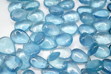 画像をギャラリービューアに読み込む, (#29-29)レジンフィルド アクアマリン スムースペアシェイプ 20cm