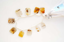 画像をギャラリービューアに読み込む, (No.1-5)モンタナアゲート スライス フェイス穴 スライスカット