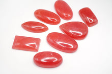 画像をギャラリービューアに読み込む, (#41-50) インカローズ ロードクロサイト ルース 穴あき カボション