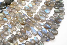 Load image into Gallery viewer, (#19-24)高品質 ラブラドライト スムース ペアシェイプ
