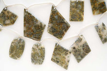 画像をギャラリービューアに読み込む, (No.1-4)マーカサイト イン アゲート フェイス穴 スライスカット