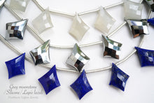 Load image into Gallery viewer, (No.1-3)上質 3種 カイトシェイプ 15.7x12x3.8mm