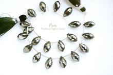 Load image into Gallery viewer, (Half Strand/1 Strand) High Quality Large Green Onyx Flat Chandelier Cut Micro Cut