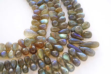 画像をギャラリービューアに読み込む, (#2-4) 高品質 ラブラドライト スムースドロップ