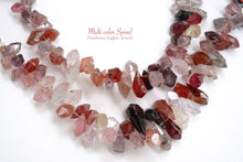 画像をギャラリービューアに読み込む, (半連/1連)上質 非加熱 マルチカラー スピネル タンブルドロップ ラフドロップ