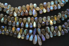画像をギャラリービューアに読み込む, (#2-4) 高品質 ラブラドライト スムースドロップ
