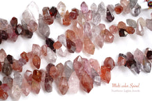 画像をギャラリービューアに読み込む, (半連/1連)上質 非加熱 マルチカラー スピネル タンブルドロップ ラフドロップ