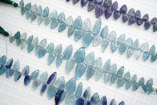 Load image into Gallery viewer, (Half Strand/1 Strand) Gem Quality Small Tanzanite Smooth Drop Beads