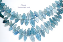 Load image into Gallery viewer, (Half Strand/1 Strand) Gem Quality Small Tanzanite Smooth Drop Beads