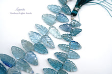 Load image into Gallery viewer, (Half Strand/1 Strand) Gem Quality Small Tanzanite Smooth Drop Beads