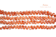 Load image into Gallery viewer, (Half Strand/1 Strand) High Quality Tanzanian Sunstone Large Button Cut
