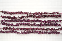 画像をギャラリービューアに読み込む, 宝石質 ロードライトガーネット 19cm 小粒 ファセットドロップ