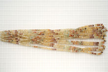 画像をギャラリービューアに読み込む, (半連/1連)宝石質 マルチカラージルコン ファセットロンデル/ボタン 44cm