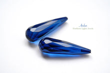 Load image into Gallery viewer, (No.1-3)琥珀 アンバー 片穴あき ペア ルース