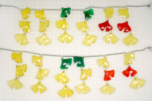 画像をギャラリービューアに読み込む, マルチカラーオニキス イチョウの葉っぱ ダブルホール 銀杏