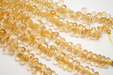 画像をギャラリービューアに読み込む, 宝石質 シトリン ファセット ドロップ