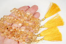 画像をギャラリービューアに読み込む, 宝石質 シトリン ファセット ドロップ
