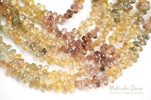 Load image into Gallery viewer, (Half Strand/1 Strand) Small Herkimer Quartz Rock Crystal Rough Rock Double Sword