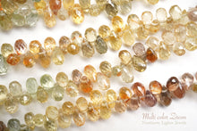 Load image into Gallery viewer, (Half Strand/1 Strand) Small Herkimer Quartz Rock Crystal Rough Rock Double Sword