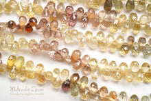 Load image into Gallery viewer, (Half Strand/1 Strand) Small Herkimer Quartz Rock Crystal Rough Rock Double Sword