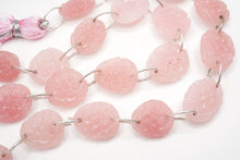 画像をギャラリービューアに読み込む, グァバクォーツ フラワーカービング アンイーブンシェイプ ダブルホール