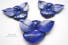 Load image into Gallery viewer, (180 grains or more per row) Small lapis lazuli button cut 2.5 x 1.5 mm