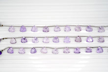 画像をギャラリービューアに読み込む, 宝石質 ピンク アメシスト トリリオン バックカービング