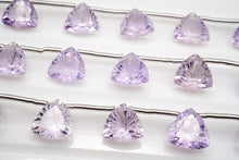 画像をギャラリービューアに読み込む, 宝石質 ピンク アメシスト トリリオン バックカービング