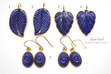 Load image into Gallery viewer, (180 grains or more per row) Small lapis lazuli button cut 2.5 x 1.5 mm