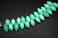 Load image into Gallery viewer, (Half Strand/1 Strand) Fine Large Chrysoprase Chestnut Micro Cut