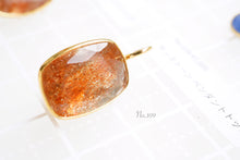 画像をギャラリービューアに読み込む, (No.101-113)宝石質 ジェムストーン ルース 銀製フレーム(K18GP) ペンダントトップ