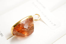 画像をギャラリービューアに読み込む, (No.101-113)宝石質 ジェムストーン ルース 銀製フレーム(K18GP) ペンダントトップ