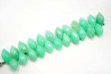 Load image into Gallery viewer, (Half Strand/1 Strand) Fine Large Chrysoprase Chestnut Micro Cut