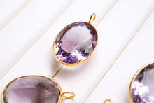 画像をギャラリービューアに読み込む, (No.101-113)宝石質 ジェムストーン ルース 銀製フレーム(K18GP) ペンダントトップ