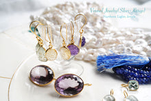 画像をギャラリービューアに読み込む, (No.101-113)宝石質 ジェムストーン ルース 銀製フレーム(K18GP) ペンダントトップ