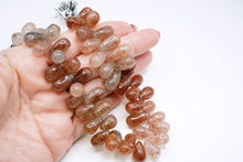 画像をギャラリービューアに読み込む, レッドモスクォーツ スムースドロップ
