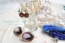 画像をギャラリービューアに読み込む, (No.101-113)宝石質 ジェムストーン ルース 銀製フレーム(K18GP) ペンダントトップ