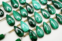 画像をギャラリービューアに読み込む, マラカイト スムース ペアシェイプ