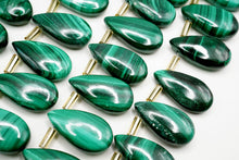 画像をギャラリービューアに読み込む, マラカイト スムース ペアシェイプ