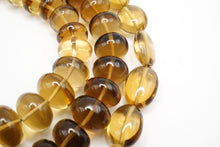 画像をギャラリービューアに読み込む, 宝石質 ハニークォーツ スムース オーバル ロンデル