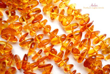 Load image into Gallery viewer, (半連/1連)琥珀 バルチック アンバー タンブル(平)ネックレス