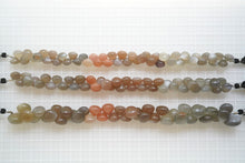 画像をギャラリービューアに読み込む, (No.1-3) 宝石質 マルチカラー ムーンストーン スムースオニオン