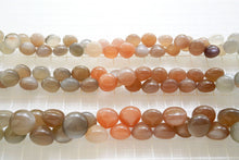 画像をギャラリービューアに読み込む, (No.1-3) 宝石質 マルチカラー ムーンストーン スムースオニオン