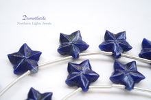 画像をギャラリービューアに読み込む, (2pc/1連)上質 デュモルチェライト ジャスミン フラワー カービング