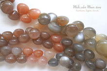 画像をギャラリービューアに読み込む, (No.1-3) 宝石質 マルチカラー ムーンストーン スムースオニオン