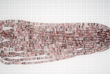 画像をギャラリービューアに読み込む, (半連/1連)エレスチャルクォーツ ファセット ボタン スーパーセブン 水晶