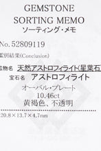 画像をギャラリービューアに読み込む, (No.1-4)ロシア産 アストロフィライト ルース 穴あり/無し
