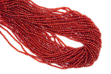 Load image into Gallery viewer, (150 grains per row) High quality rose quartz, small round cut, 2.5mm ball cut