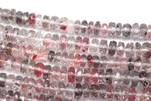 画像をギャラリービューアに読み込む, (半連/1連)エレスチャルクォーツ ファセット ボタン スーパーセブン 水晶