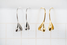 Load image into Gallery viewer, (ロジウム/K18メッキ) 銀製 ベイルピアス SV925 パーツ